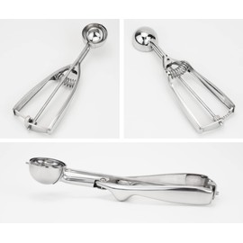 Solula Professional 18/8 Stainless Steel Small Cookie Scoop