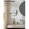 Cloudever Hand Towel Box Cover Holder, No Drill Installation &