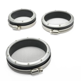 Tucool Racing 3" 3.5" 4" Turbo Inlet Grill Protector Guard Turbocharge Screen Mesh Air Filter Turbo Intake Filter Cover (102mm (4 inch))