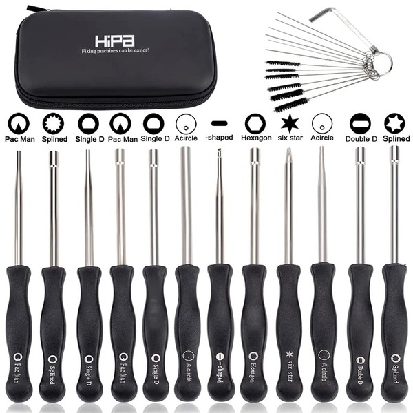 Biuhpa 12Pcs Carburettor Adjustment Tool Set for 2 Stroke Engine