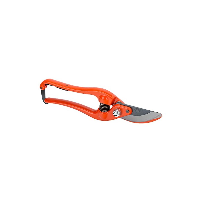 Bahco P3-20-F Bypass Secateurs with Steel Handles, Red, 200 mm