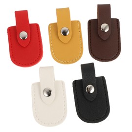 Mikinona 5Pcs Cuticle Nipper Covers Durable Protective Case for Nail Clippers Mixed Colors Easy to Use for Protection for Sharing with Family