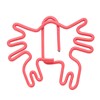 100Pcs Kids Paper Clips Crab Style Metal Exquisite Color Wide