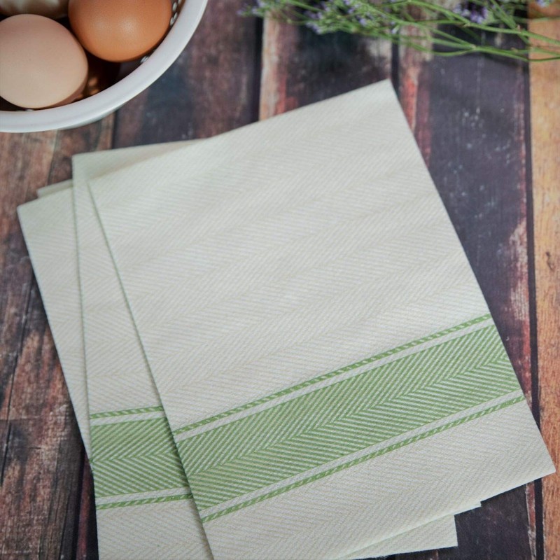 The Napkins Brand Luxurious Cloth-Like Disposable Napkins and Kitchen Towels