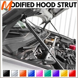 TENKIDOM Front Hood Struts Compatible with Subaru Outback BT Legacy BW 2020-2025 Shock Lift Supports Bonnet Gas Dampers Springs Kit No-Drill Bolt-on