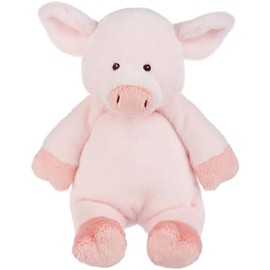 Ganz Cuddlesome Pig Plush Toy, 12-inch Height, Pink, BG4604
