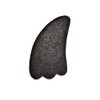 JM Design Black Lava Gua Sha Massage Stone Tool 58x110mm