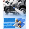 ULXIOM 4-in-1 Pressure Washer Turbo Nozzle, 1/4" Quick Connector, 360