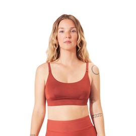 Bodily Everything Bra. Wireless Maternity & Nursing Bra for Pregnancy & Breastfeeding. InStyle's Best Maternity Bra. S-XL. Ember