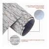 Papel Tapiz Autoadhesivo Para Paredes De Piedra 3d 45cm*10m