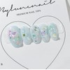 Summer Sky Handmade Nail Tips - Ballerina / 여름하늘 수제네일팁