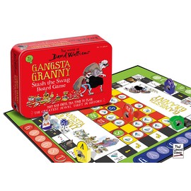 The World of David Walliams 6865 Gangsta Granny Board Game, Red