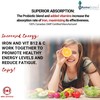 Azmabiotech Ultra Iron Supplements for Women & Men - Plant-Based