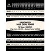 EBANKU 280PCS Sandwich Dual Nail Forms, Dual Forms for Polygel