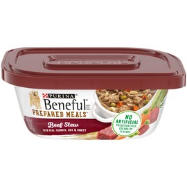 Beneful Purina Beneful Gravy Wet Dog Food, Prepared Meals Beef Stew - (8) 10 oz. Tubs