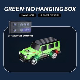 【Live Exclusive】Hotfree 1/64 Mini RC Monster Truck, Mini RC Car, Metal Off-Road Stomper with Trailer, 2.4GHz Remote Control All-Terrain Vehicle, 3-Speed Adjustable, USB-C Rechargeable, Indoor Outdoor Racing Toy, Fun Birthday Gift for Kids Boys:_#5