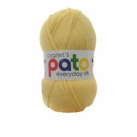 Cygnet Pato DK - Packs of 5 - Knitting Yarn/Wool - 100g Double Knit Ball - 48 Shades (5 x Buttermilk - 947)
