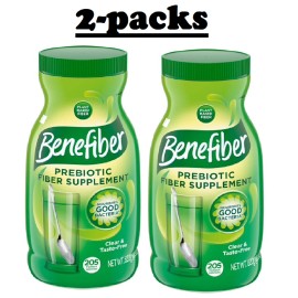 Benefiber 2 Pack - Benefiber Daily Prebiotic Fiber Supplement Powder, Unflavored, 28.9 oz.