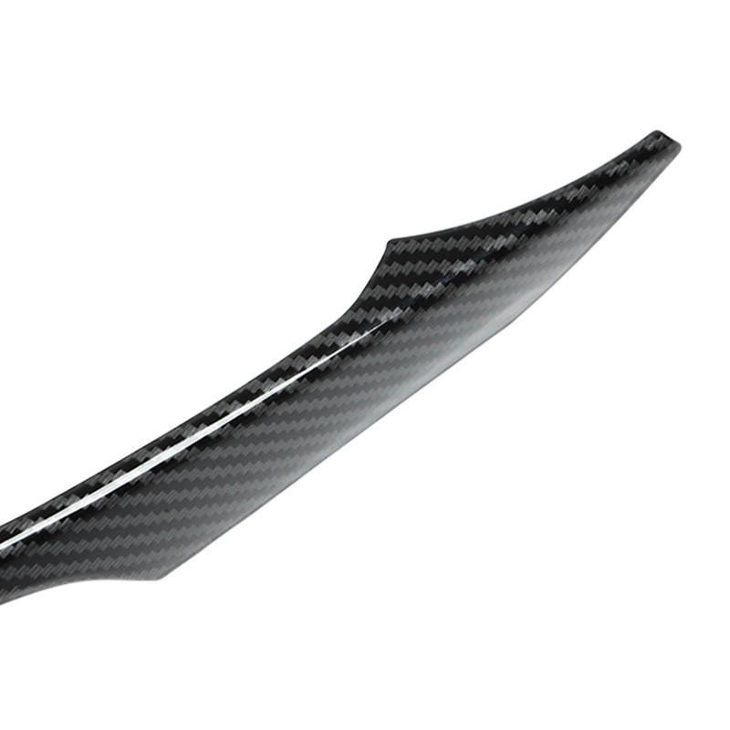 Steering Wheel V Shape Trim Panel Carbon Fiber Style Frame