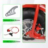 XIKOBY Chrome Hydraulic Brake Caliper Bracket Mount Kit Compatible with