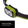 Black Diamond Unisex Adult Koplamp Onsight 375 Headlamp, Verde, One