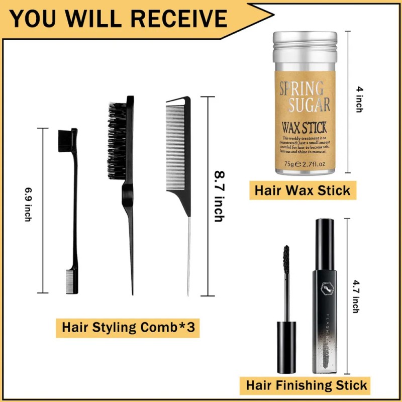 Kit Profesional de barras de cera para cabello dañado Spring