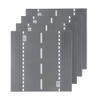 Feleph Classic Road Base Plates, City Street Straight Road Building