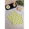 Nuts Cleaning Cloths Set of 2 Leaf Decoration | 100%