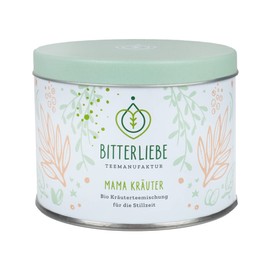 BitterLiebe® Teemanufaktur Mama Kräuter Bio Kräutertee lose mit der Kraft der Bitterstoffe I Bitterkräuter, Fenchel, Anis, Kümmel uvm. (70g)