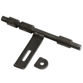 MOUNTAIN_ARK 2 Pack 12" Weld On Slide Bolt, Weldable Gate Barrel Latch, for Barn Fence Door