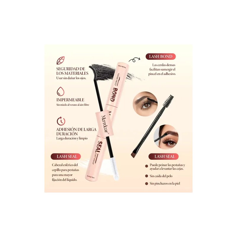 Pestañas Extensions Kit 144 Piezas H02 Curvatura D 8-18 Mm