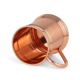 JYPR Large 18 oz, Moscow Mule Copper Mug | Solid Handcrafted 100% Pure Copper Cup - Inside & Out | Keeps Drinks Super Cold | Tankard Beer Stein Mug | Best Gift for Moscow Mule Lovers