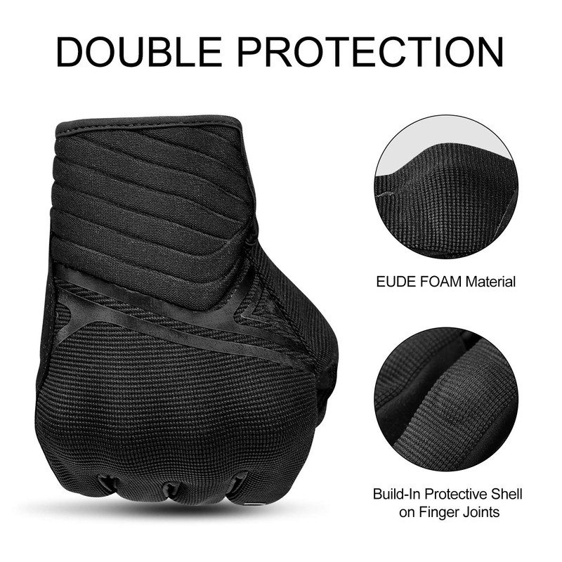 INBIKE Breathable Mesh Motorcycle Gloves Touchscreen with TPR Palm Pad