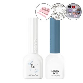 bibla Vibla Water Float Kit 2-Piece Set Water Drop Nail / 비블라 워터플로트 키트 2종세트 물방울네일
