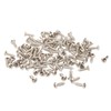 100PCS Guitar Pickguard Screws Metal Guard Plate Mounting Screw Electric