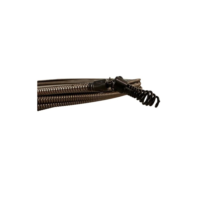DCD 21025PDH Permanent Drophead Sink Line Drain Cleaning Cable, 5/16"