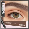 Microblading Eyebrow Pen, 2-in-1 dual-ended long-lasting eyebrow pencil, featuring micro-blade