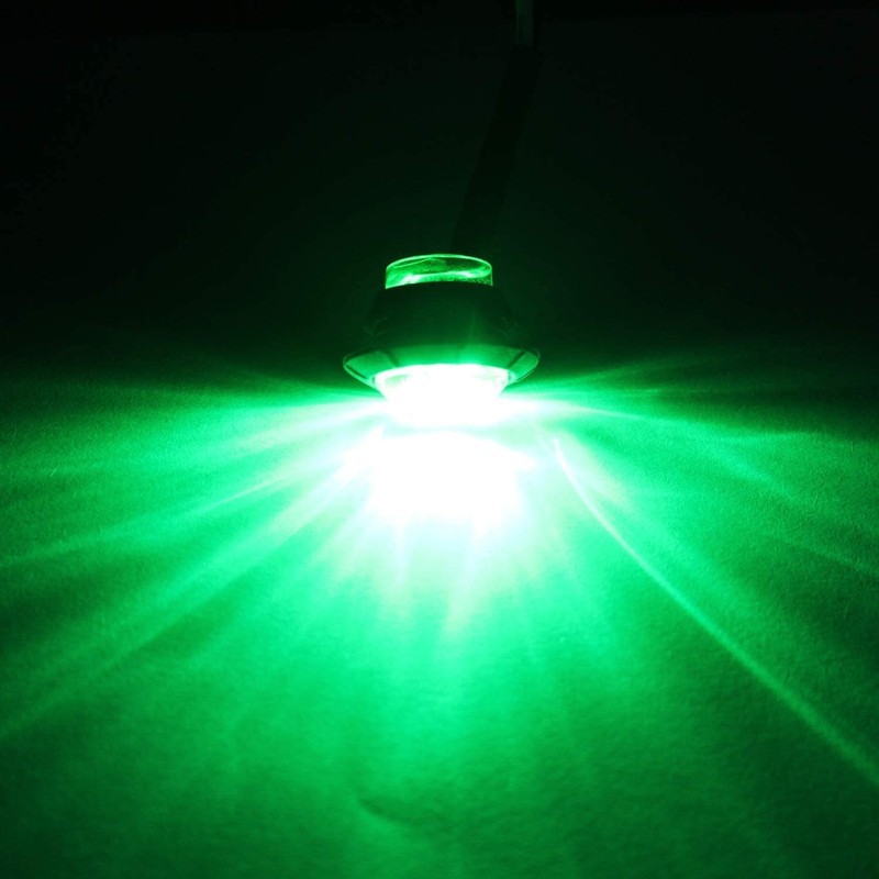 FXC 10x 3/4" Round LED Clearence Light Front Rear Side