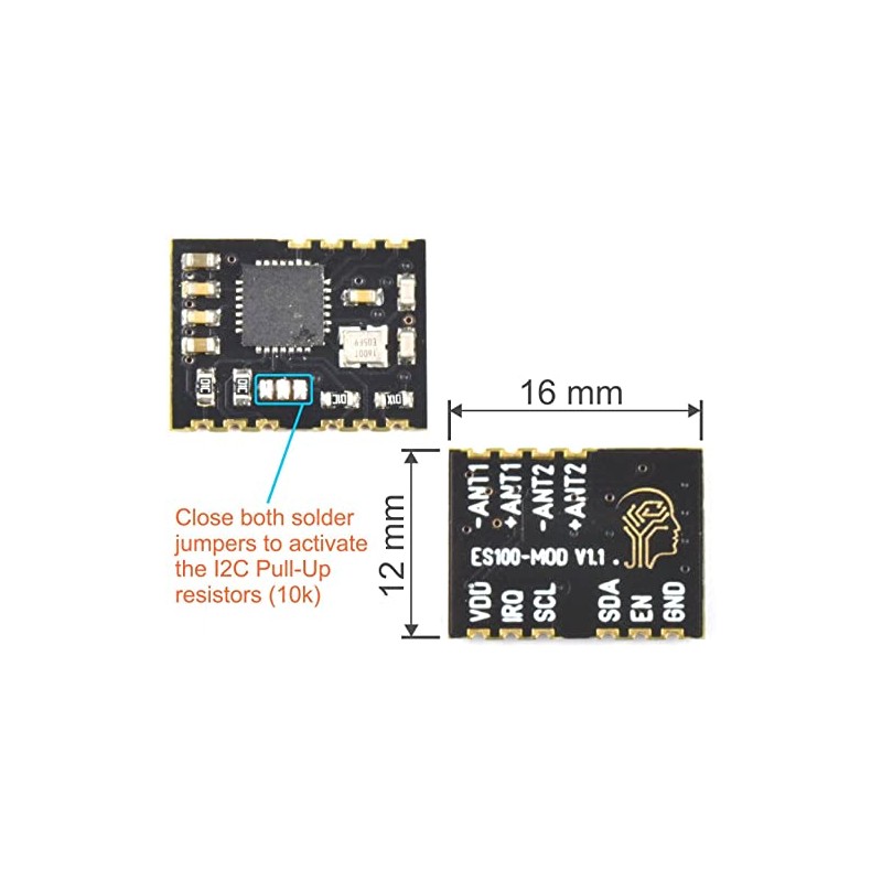 CANADUINO® EverSet ES100-MOD WWVB BPSK Phase Modulation Receiver Module -