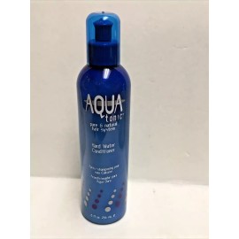 AQUA TONIC PURE & NATURAL HAIR SYSTEM HARD WATER CONDITIONER NEW 8 FL OZ !!!