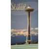 THE PACIFIC NORTHWEST amazing beautiful PHOTO POST CARD OVER SEATTLE