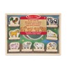 Melissa & Doug My First Wooden Stamp Set - Animals