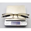 Mcoorn Lightweight Reading Glasses Grey Frame,Flexible(Memory Plastic) Readers, Men and