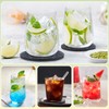 4Pc Silicone Ice Cube Tray with Lid, YUX-DTDSU Ice Cube
