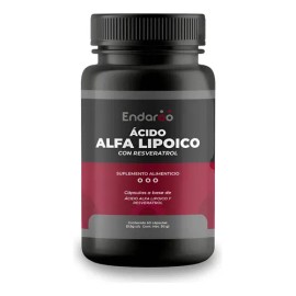 Ácido Alfa Lipoico + Resveratrol Endaroo Calidad Premium