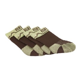 Ruffwear, calcetines Bark'n para botas, cómodos calcetines para perro y forro para botas, café tierra, 2 pulgadas/2.25 pulgadas