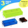 YAWSOUP Acrylic Bathroom Organizer Shelves Wall Mounted Shower Caddy Adhesive