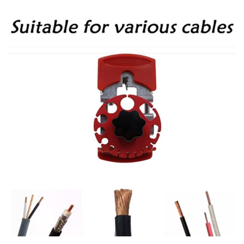 ATDORO Wire Stripper Handheld Copper, Wire Stripping Machine, Combination Blades