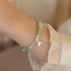 72ore Jade Bracelets for Women Beaded Bamboo Green Charm Bracelet