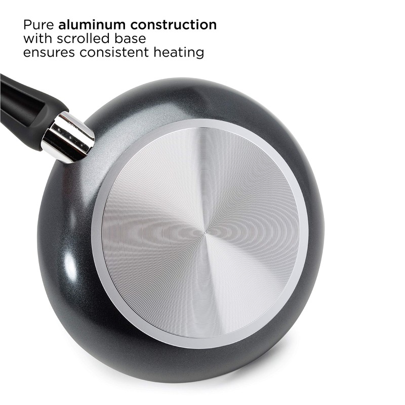 Ecolution Elements Eco-Friendly 9.5 Inch Fry Pan, Grey